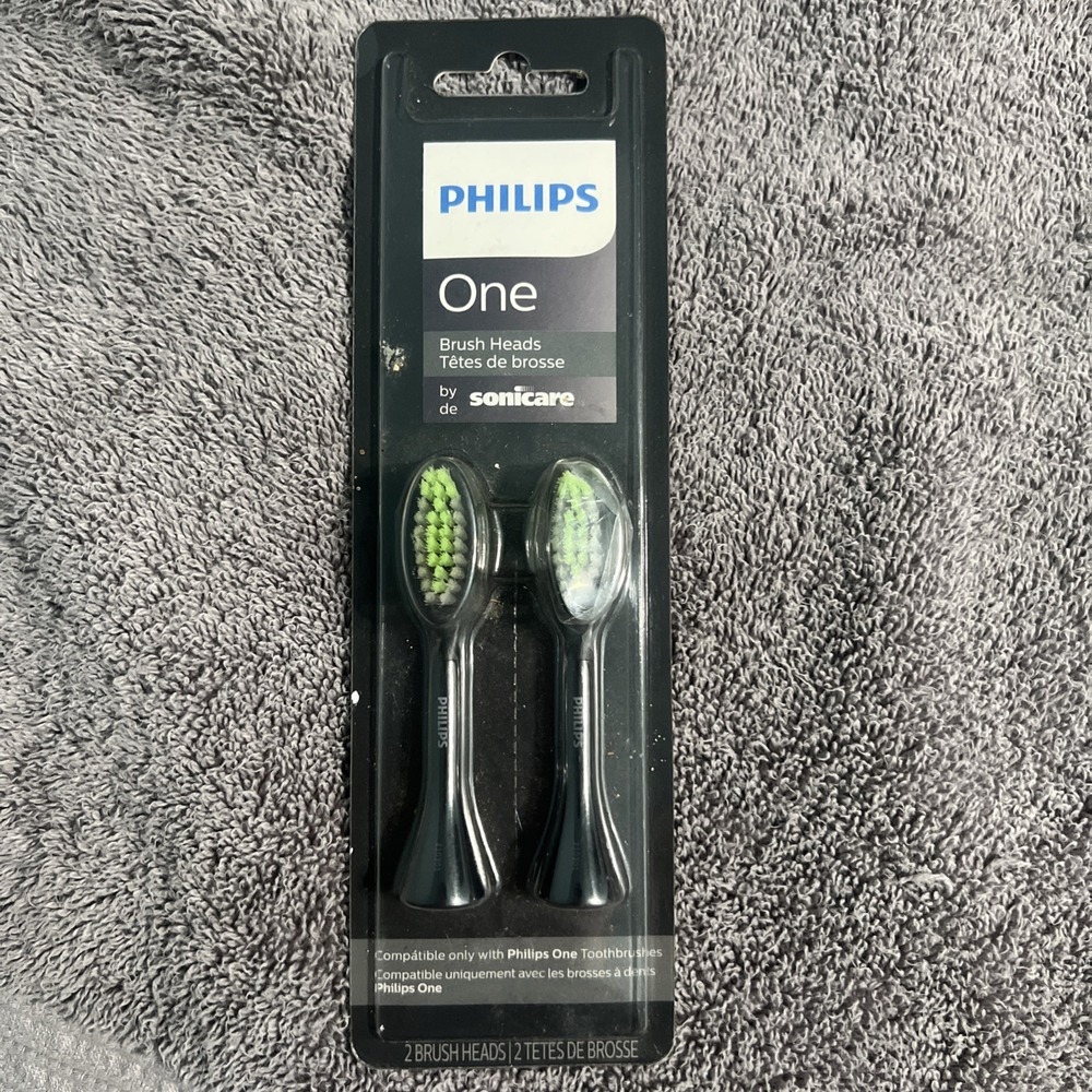 Philips Sonicare Replacement Toothbrush Heads, 2pc BH1022/06 Phillips One‎